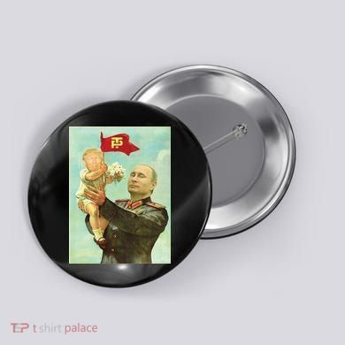 Baby Trump Putin Button