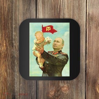 Baby Trump Putin Coaster