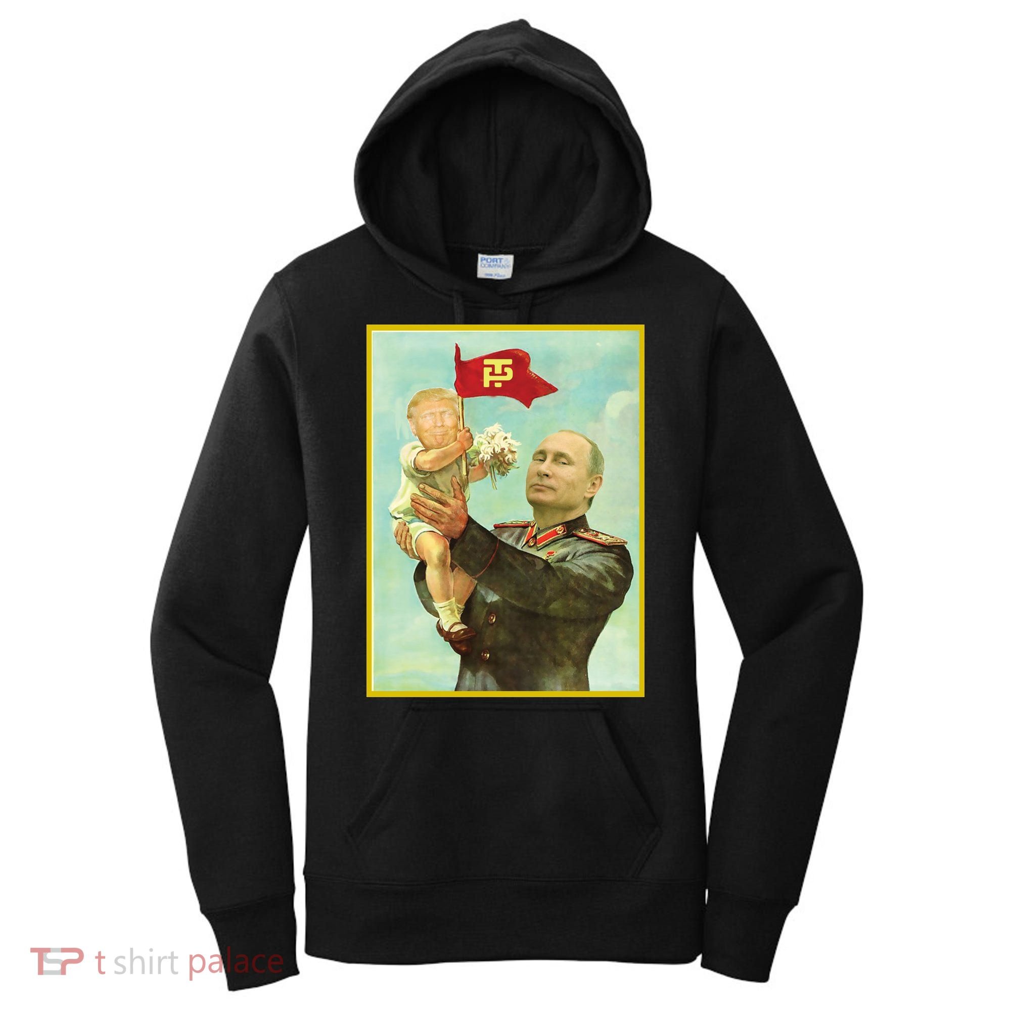 Baby Trump Putin Women's Hoodie