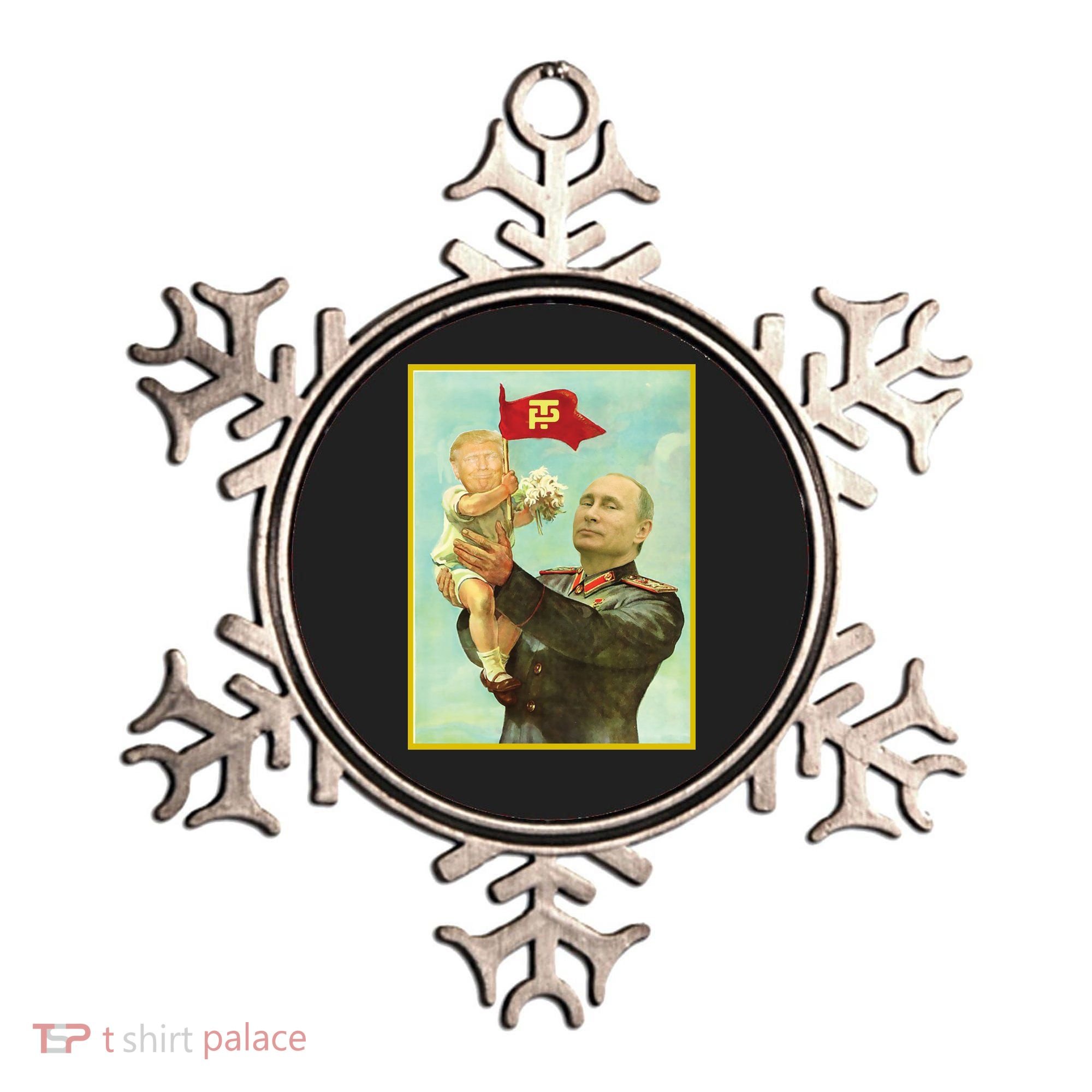 Baby Trump Putin Ornament