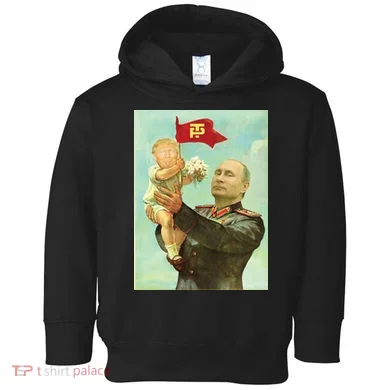 Baby Trump Putin Toddler Hoodie