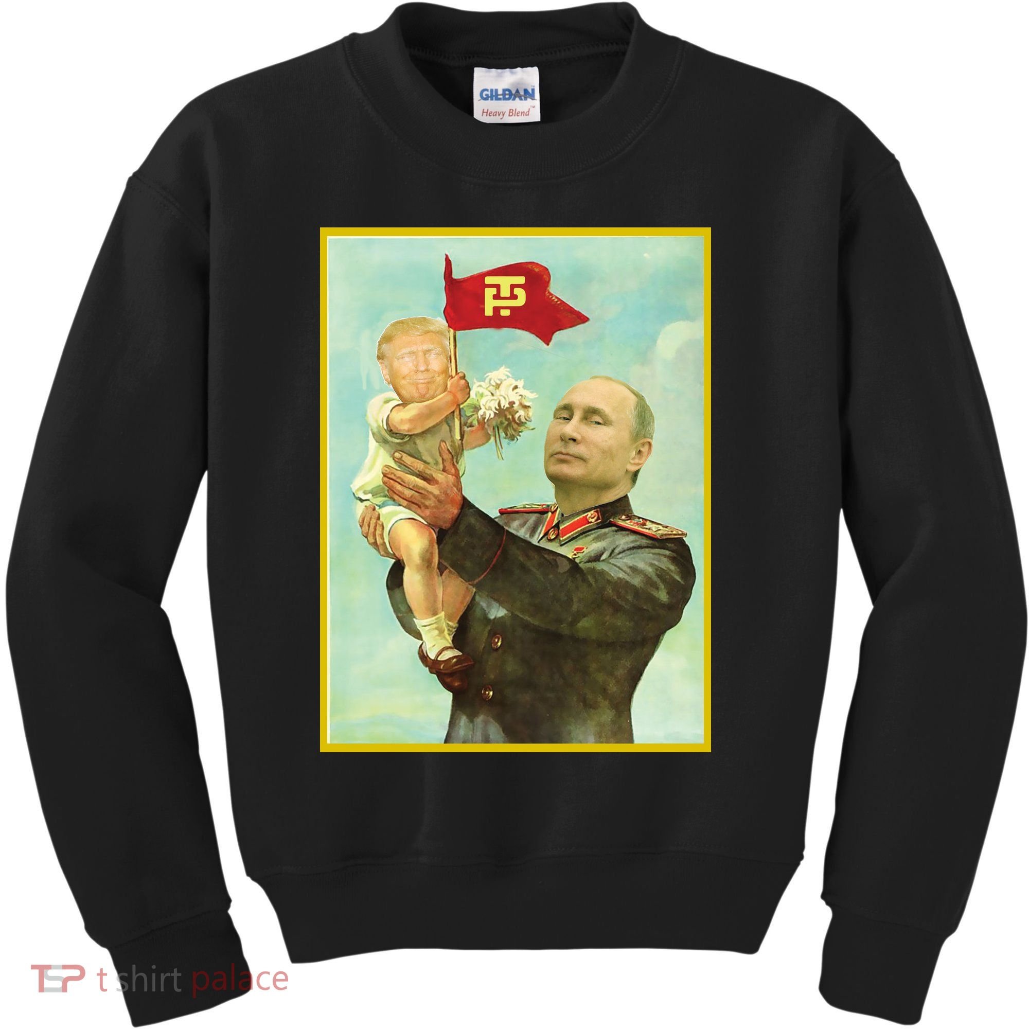 Baby Trump Putin Kids Sweatshirt