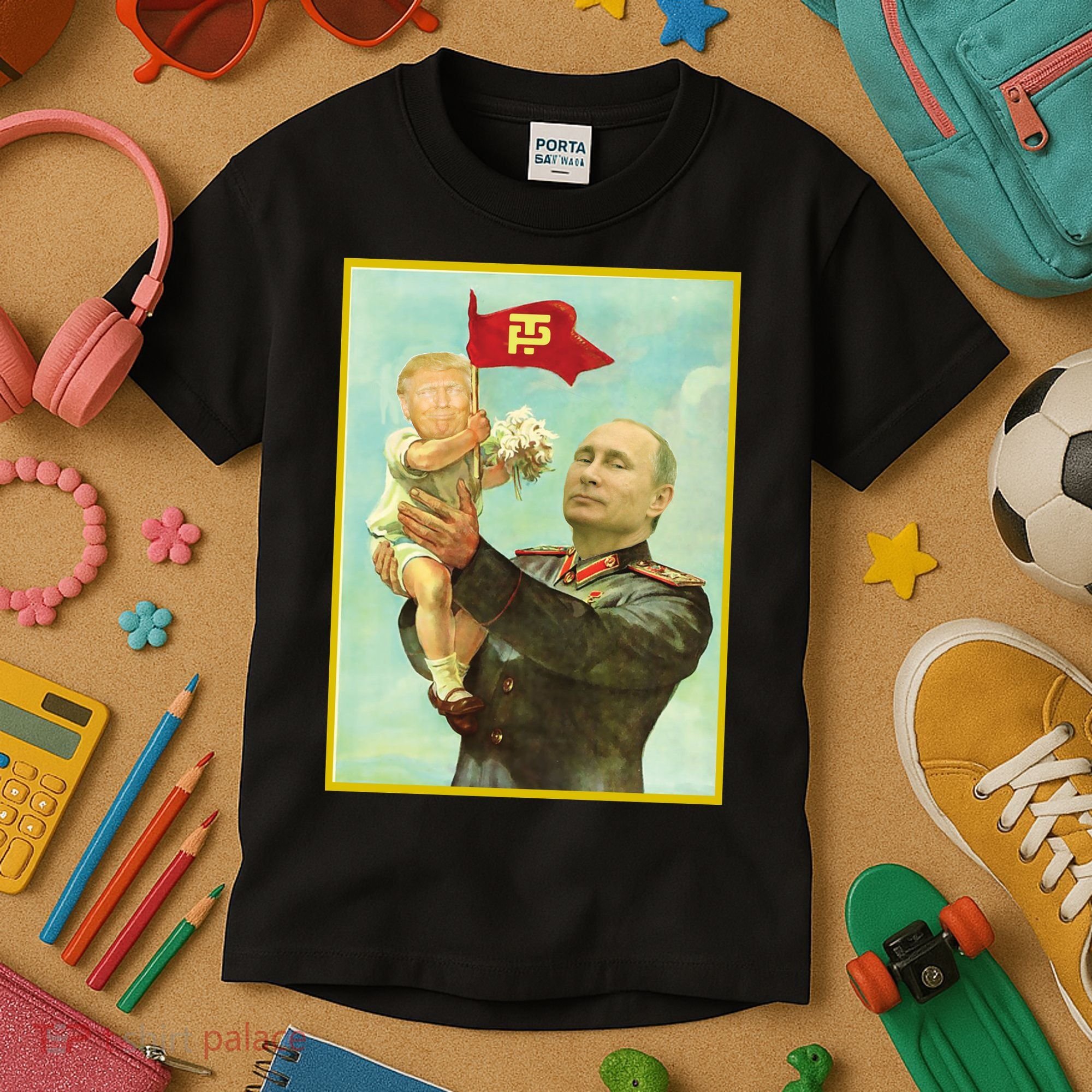 Baby Trump Putin Kids T-Shirt