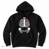 Baby Twins Skeleton Halloween Costume Hoodie thumb 0