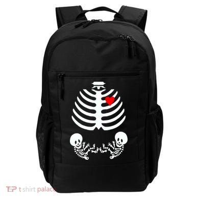 Baby Twins Skeleton Halloween Costume Backpack