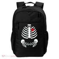 Baby Twins Skeleton Halloween Costume Backpack thumb 0