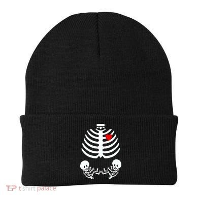Baby Twins Skeleton Halloween Costume Beanie