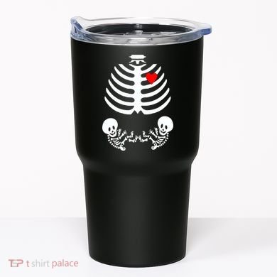 Baby Twins Skeleton Halloween Costume Tumbler
