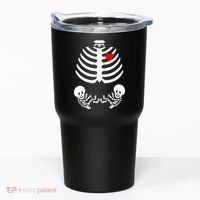 Baby Twins Skeleton Halloween Costume Tumbler thumb 0