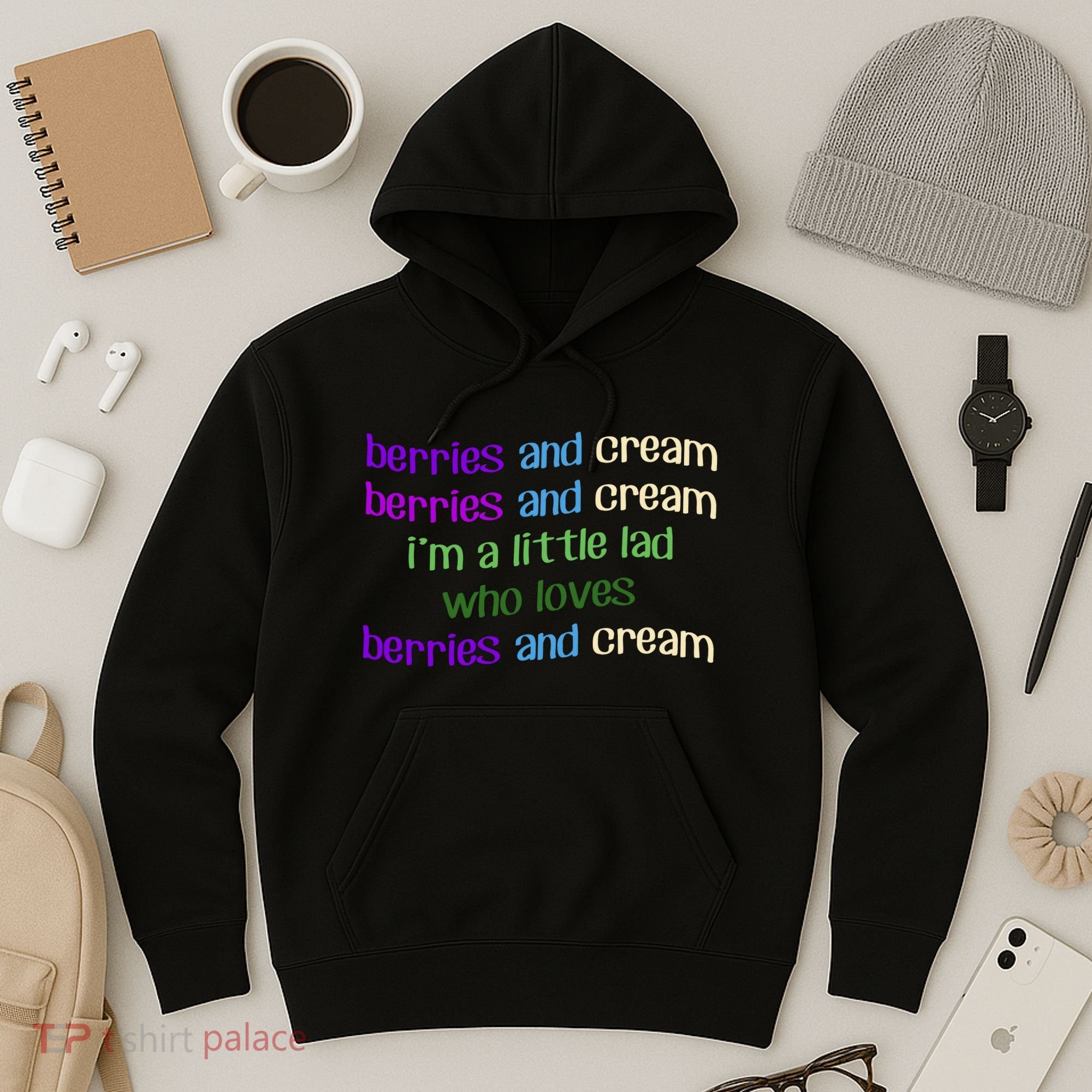 Berries And Cream Hoodie