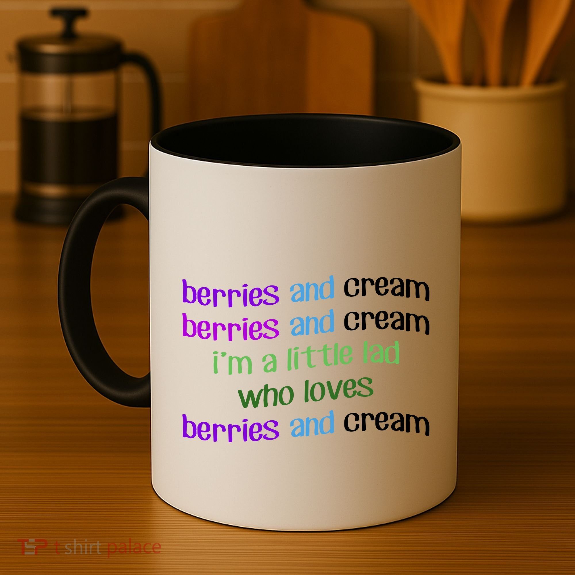 Berries And Cream Coffee Mug