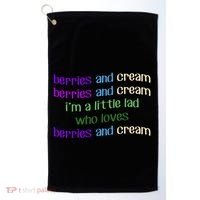 Berries And Cream Golf Towel thumb 0