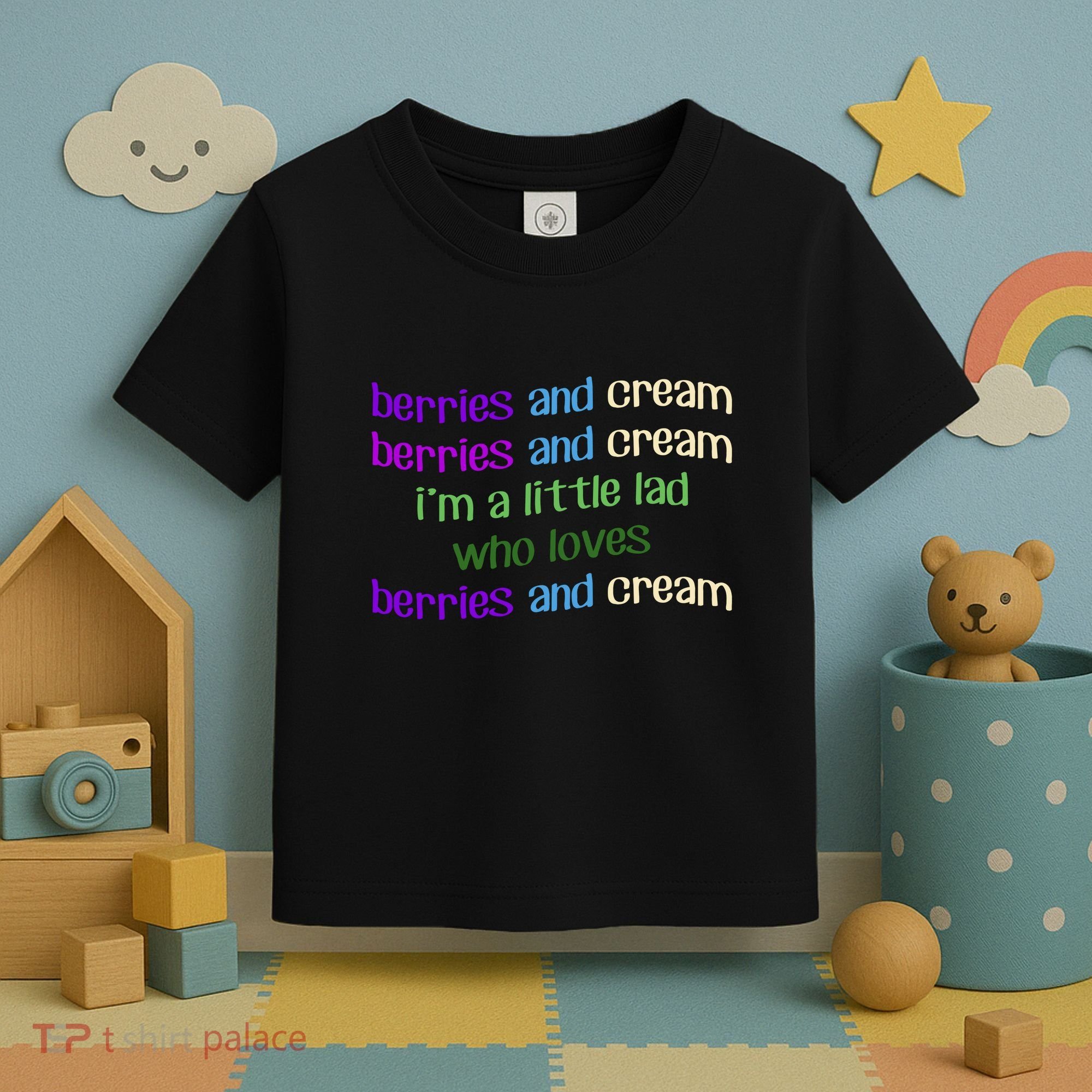 Berries And Cream Toddler T-Shirt
