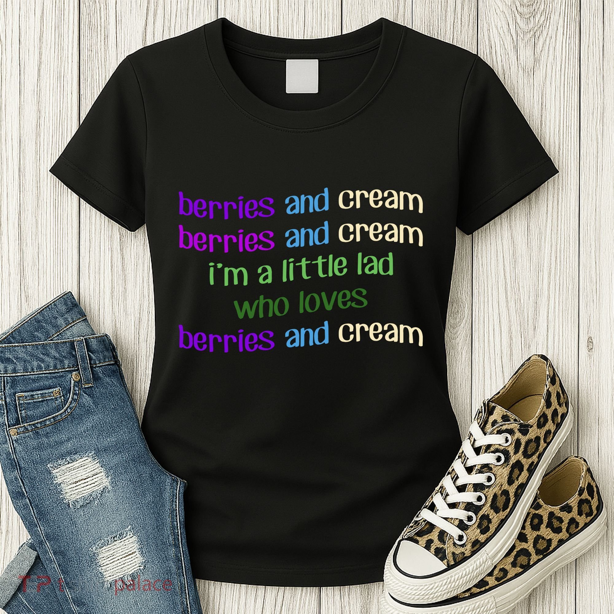 Berries And Cream Women's T-Shirt