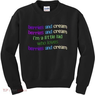 Berries And Cream Kids Sweatshirt