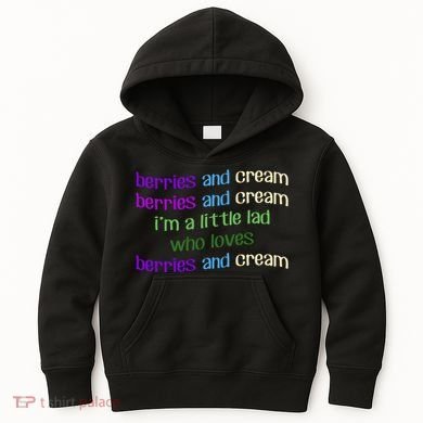 Berries And Cream Kids Hoodie