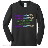 Berries And Cream Kids Long Sleeve Shirt thumb 0