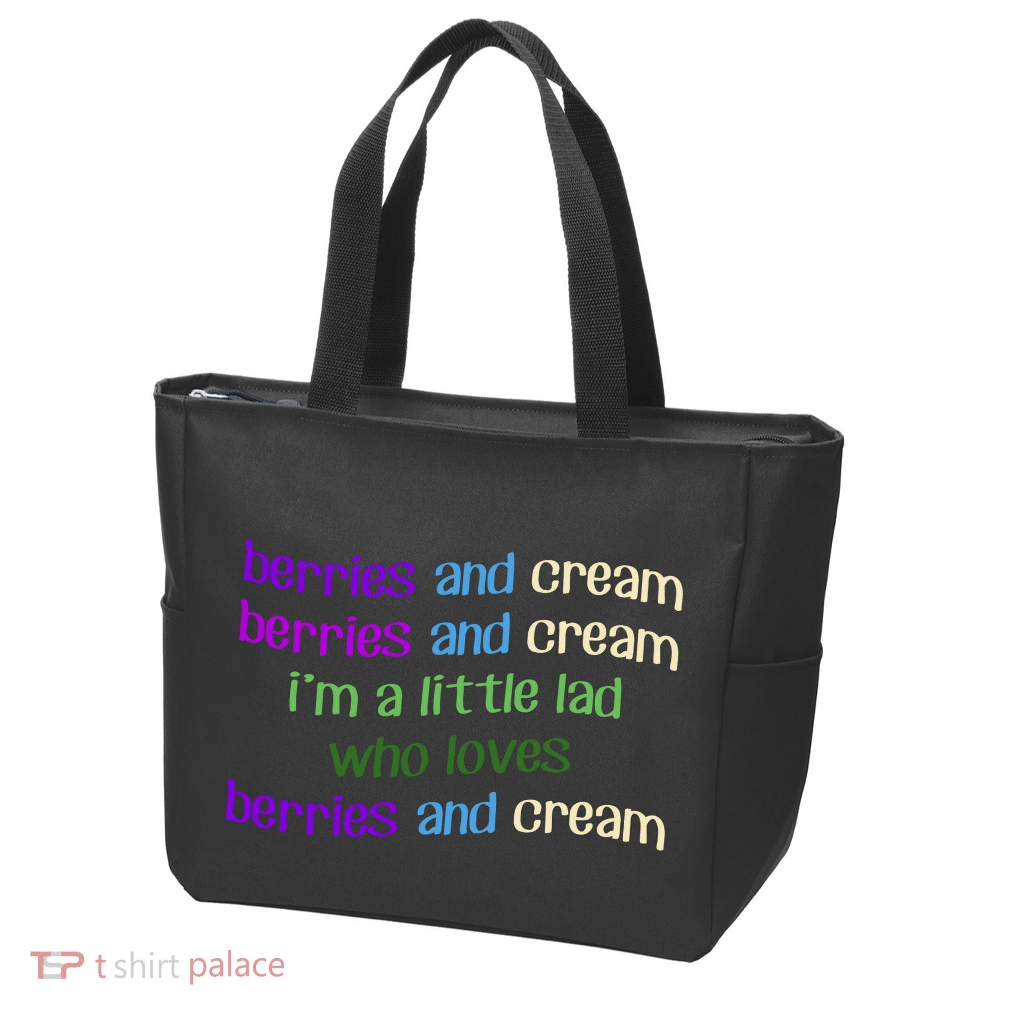 Berries And Cream Tote Bag