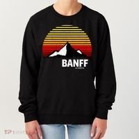 Banff Alberta Canada Rocky Mountain Cute Gift Women's Sweatshirt thumb 0