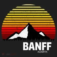 Banff Alberta Canada Rocky Mountain Cute Gift Women's Sweatshirt thumb 2