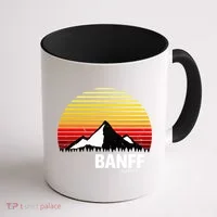 Banff Alberta Canada Rocky Mountain Cute Gift Coffee Mug thumb 1