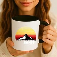 Banff Alberta Canada Rocky Mountain Cute Gift Coffee Mug thumb 3
