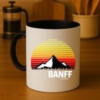 Banff Alberta Canada Rocky Mountain Cute Gift Coffee Mug thumb 4