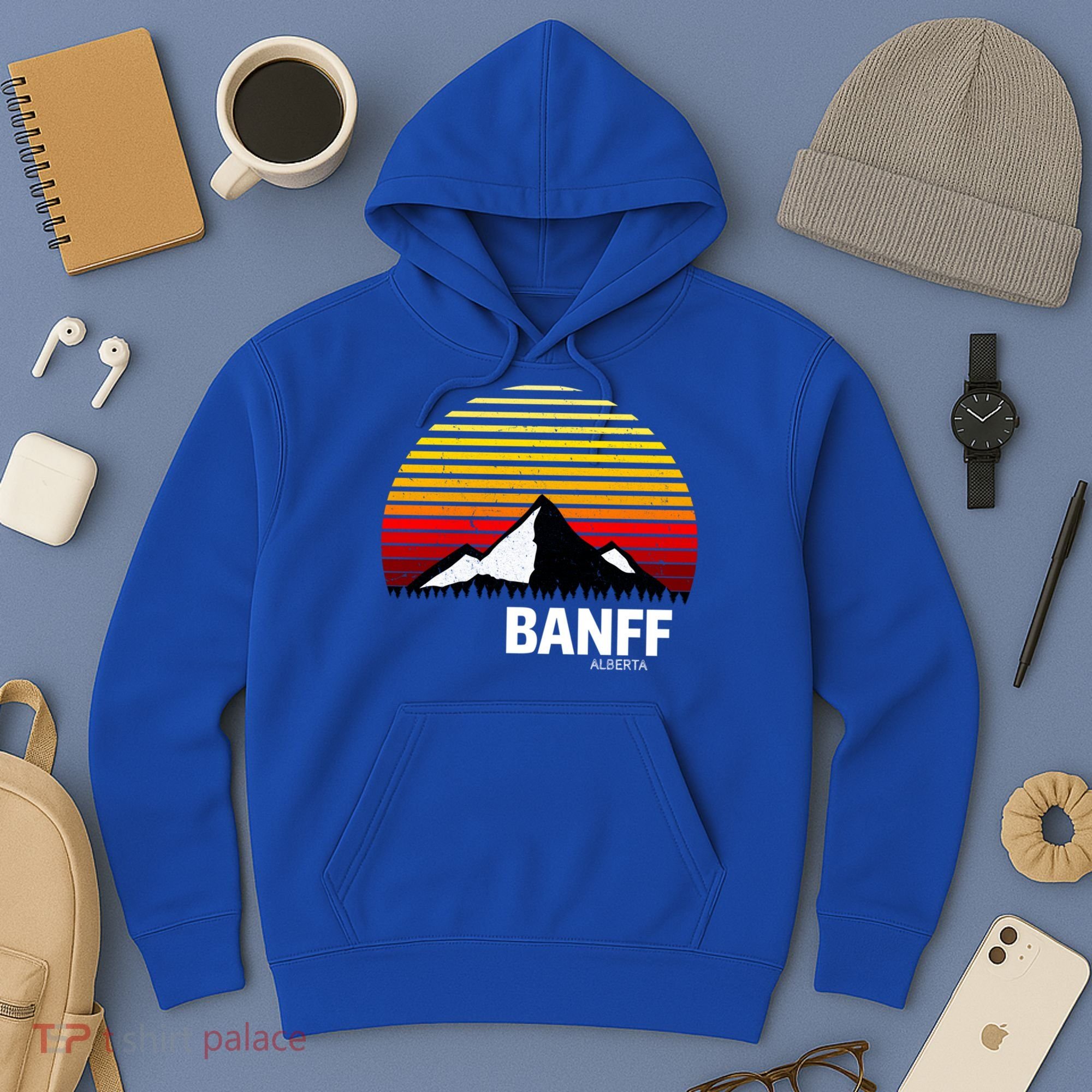 Banff Alberta Canada Rocky Mountain Cute Gift Hoodie
