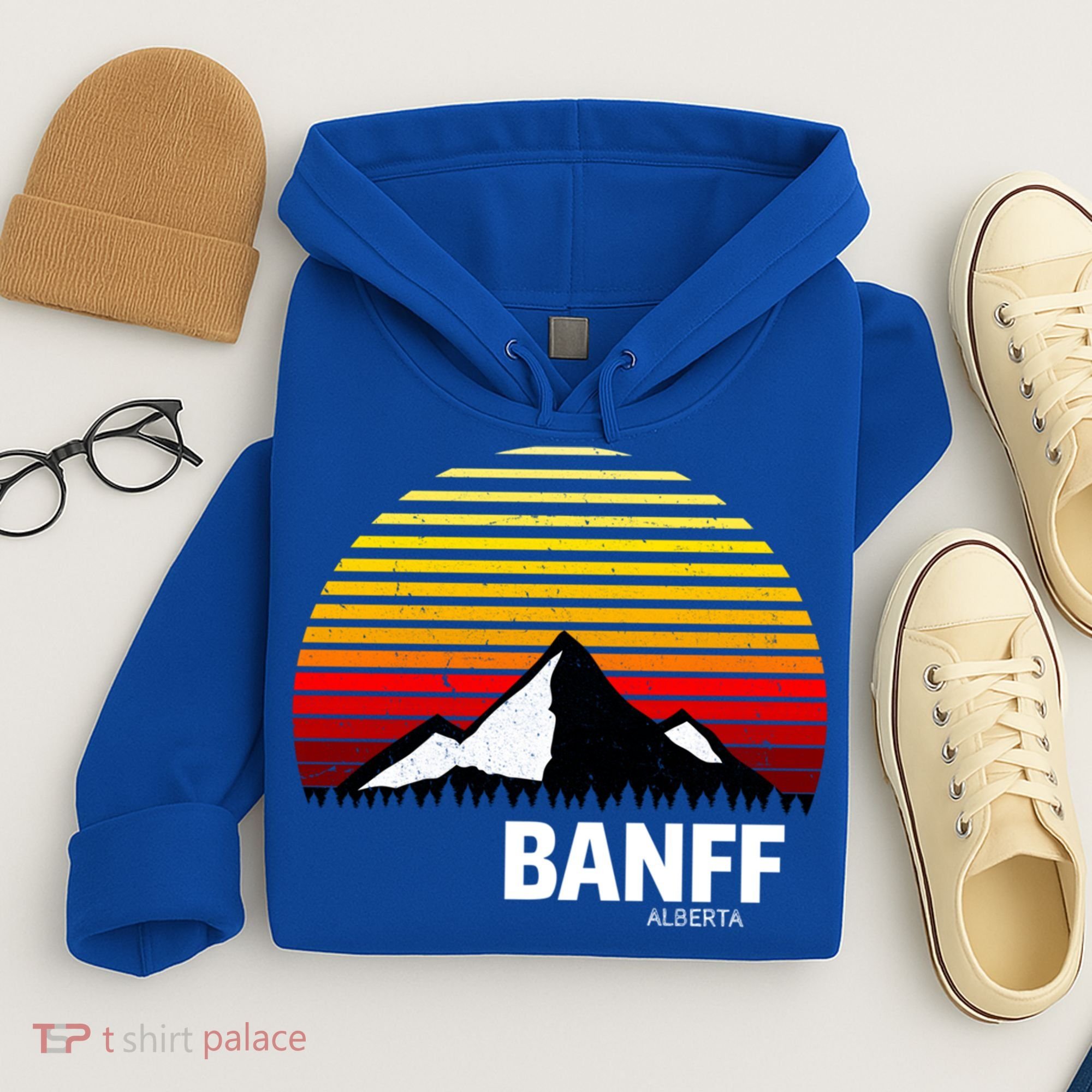 Banff Alberta Canada Rocky Mountain Cute Gift Hoodie