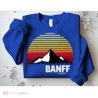Banff Alberta Canada Rocky Mountain Cute Gift Sweatshirt thumb 2