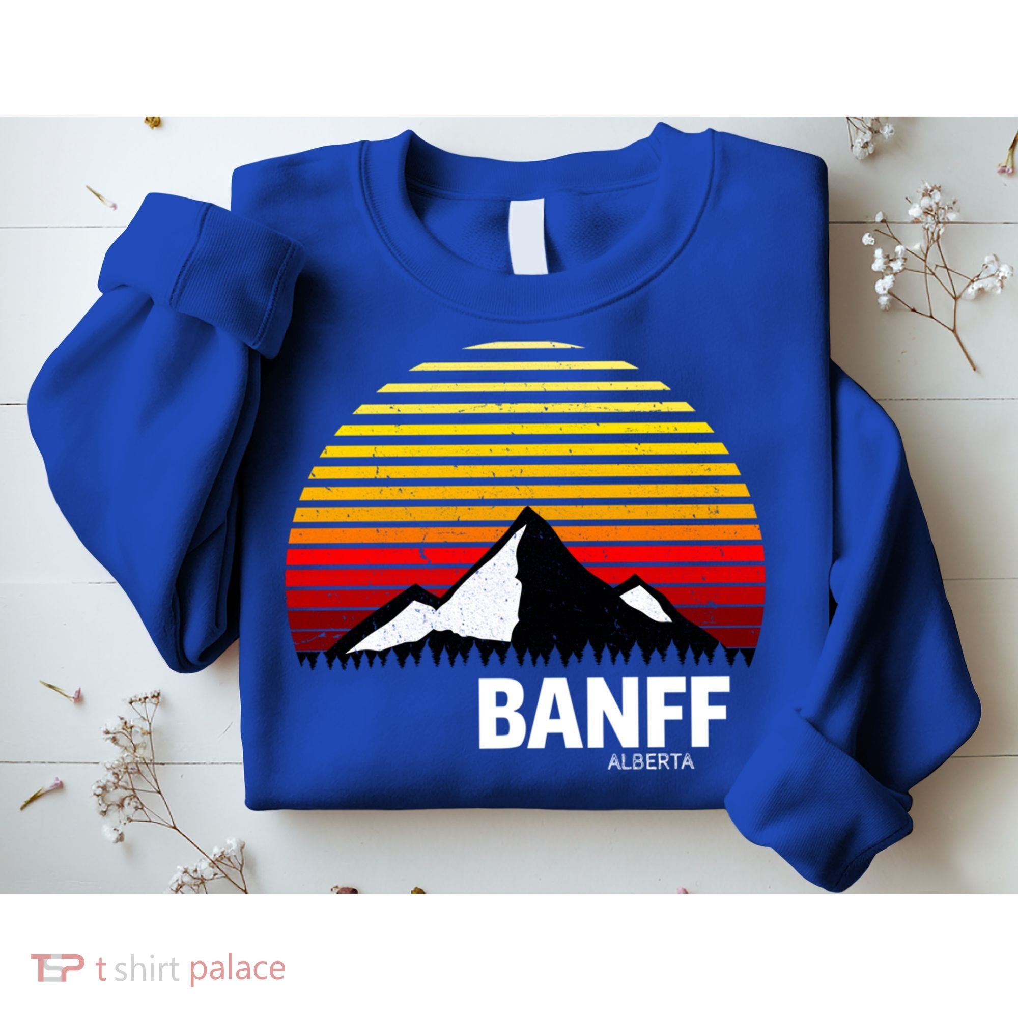 Banff Alberta Canada Rocky Mountain Cute Gift Sweatshirt