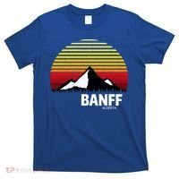 Banff Alberta Canada Rocky Mountain Cute Gift T-Shirt thumb 0
