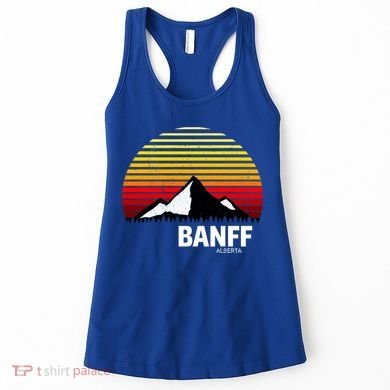 Banff Alberta Canada Rocky Mountain Cute Gift Women's Tank Top