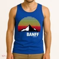 Banff Alberta Canada Rocky Mountain Cute Gift Tank Top thumb 3