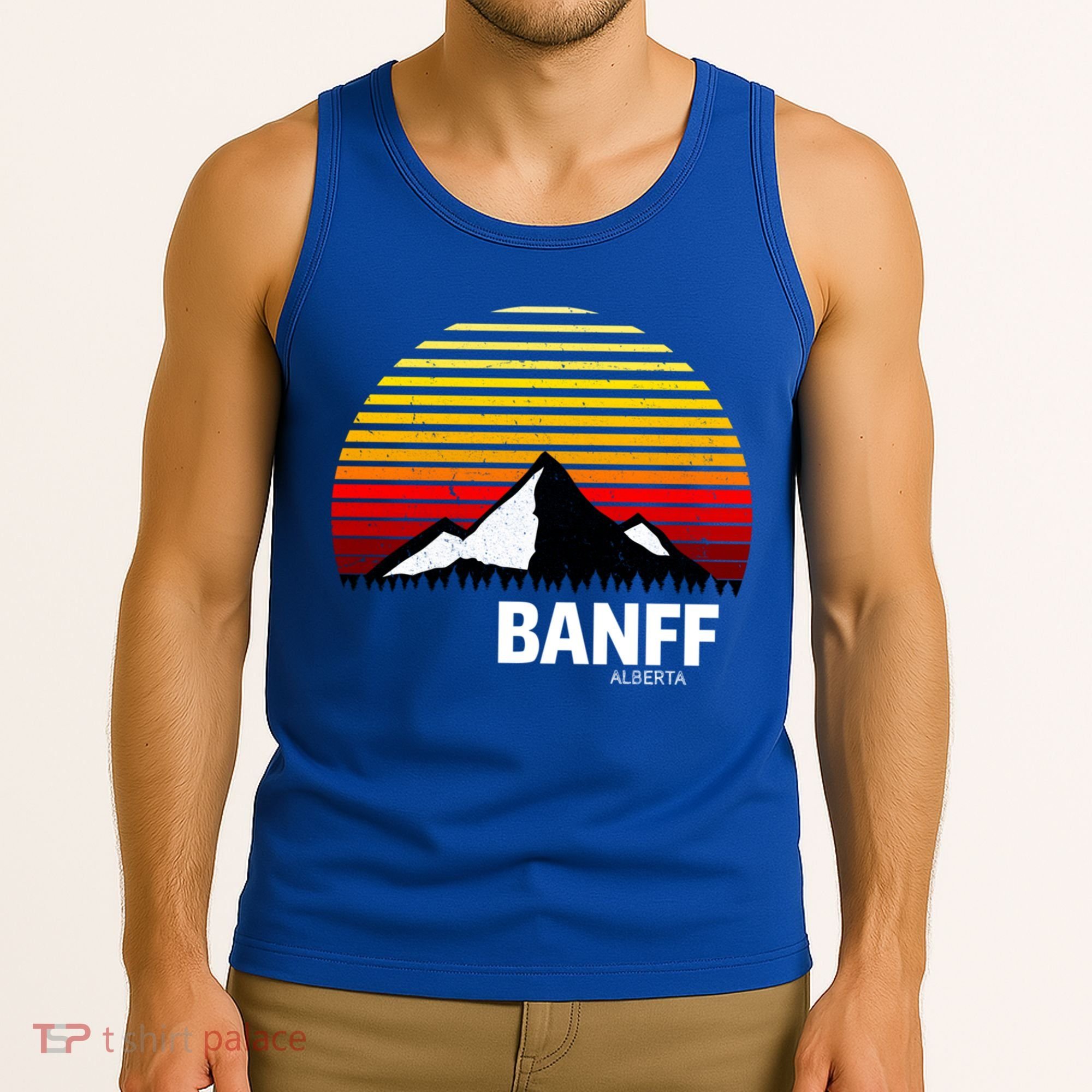 Banff Alberta Canada Rocky Mountain Cute Gift Tank Top