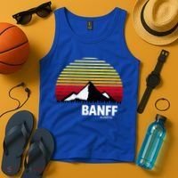 Banff Alberta Canada Rocky Mountain Cute Gift Tank Top thumb 4