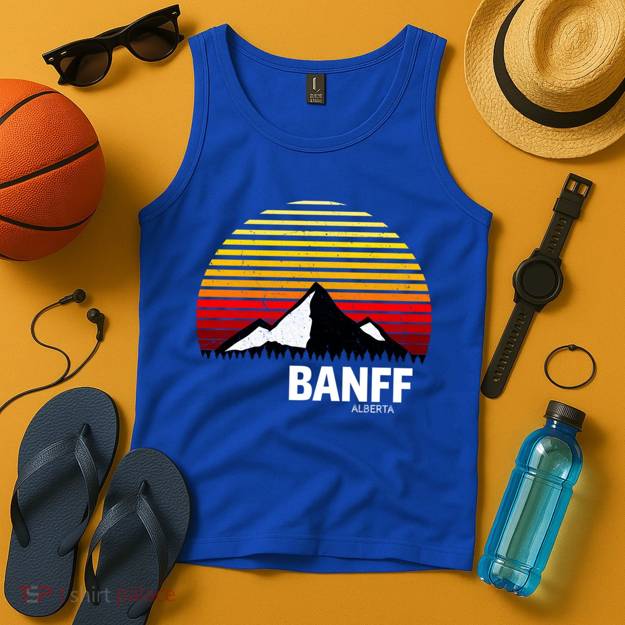 Banff Alberta Canada Rocky Mountain Cute Gift Tank Top