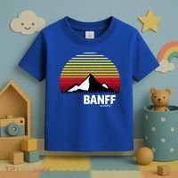 Banff Alberta Canada Rocky Mountain Cute Gift Toddler T-Shirt thumb 3