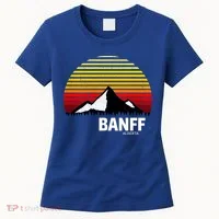 Banff Alberta Canada Rocky Mountain Cute Gift Women's T-Shirt thumb 0