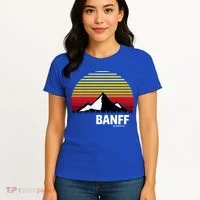 Banff Alberta Canada Rocky Mountain Cute Gift Women's T-Shirt thumb 4