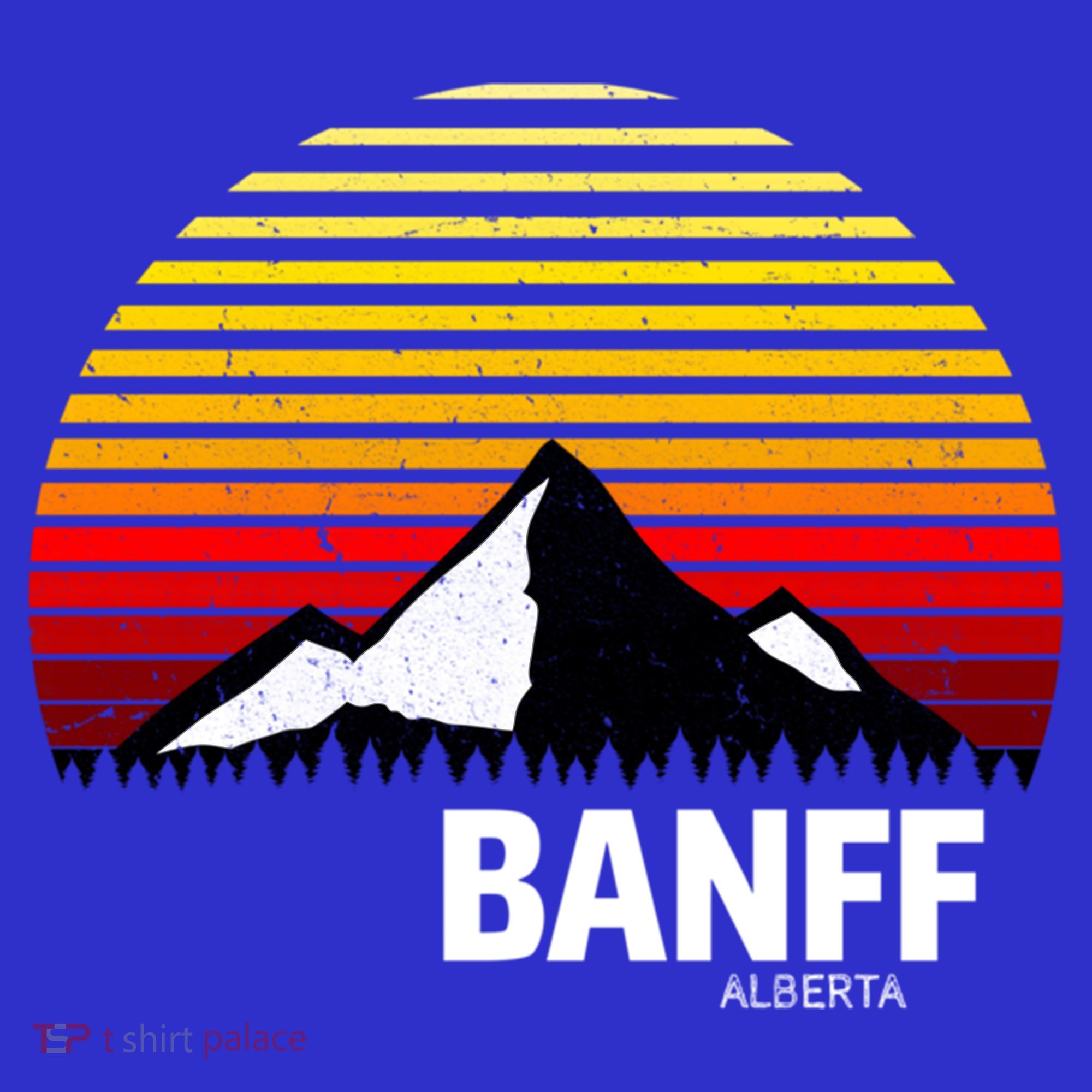 Banff Alberta Canada Rocky Mountain Cute Gift Women's T-Shirt