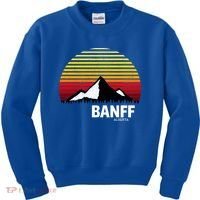 Banff Alberta Canada Rocky Mountain Cute Gift Kids Sweatshirt thumb 0