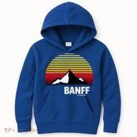 Banff Alberta Canada Rocky Mountain Cute Gift Kids Hoodie thumb 0