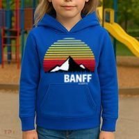 Banff Alberta Canada Rocky Mountain Cute Gift Kids Hoodie thumb 3