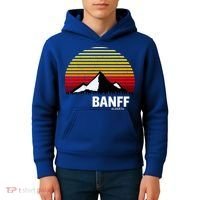 Banff Alberta Canada Rocky Mountain Cute Gift Kids Hoodie thumb 4