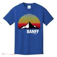 Banff Alberta Canada Rocky Mountain Cute Gift Kids T-Shirt thumb 0