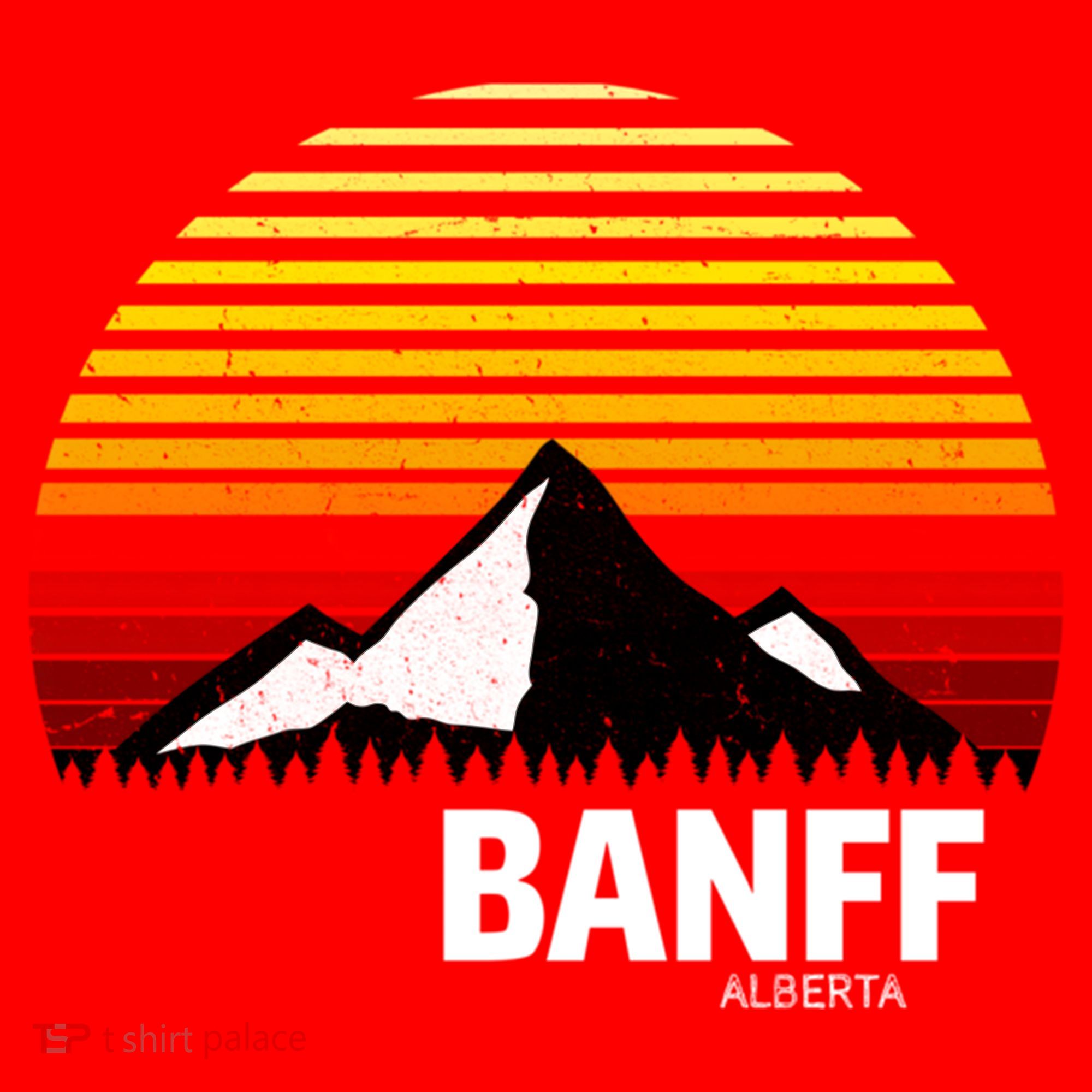Banff Alberta Canada Rocky Mountain Cute Gift Santa Hat