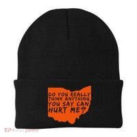Being A Cleveland Fan Funny Sports Beanie thumb 0