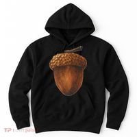 Big Acorn Costume Cute Easy Food Halloween Hoodie thumb 0
