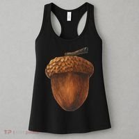 Big Acorn Costume Cute Easy Food Halloween Women's Tank Top thumb 3